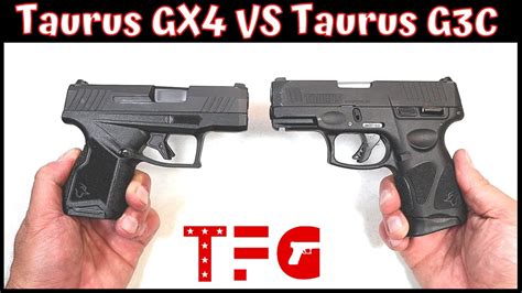 Gx4 vs g3c - Compare the dimensions and specs of Taurus GX4 and Taurus G3X. Handgun Search; Tabletop Compare; ... Taurus G3C 9Mm 3.26" Bbl Black/Stainless Pistol W/(2 ... 